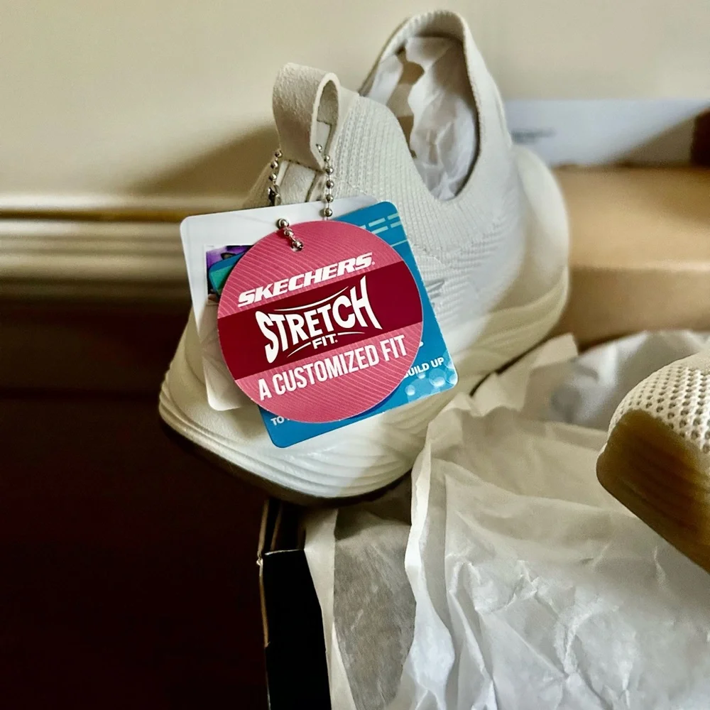 Skechers Womens Stretch Sneakers - Picture 2 of 2